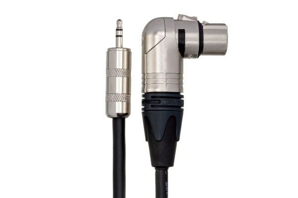 MXM-000RS Microphone Cable connectors on white background